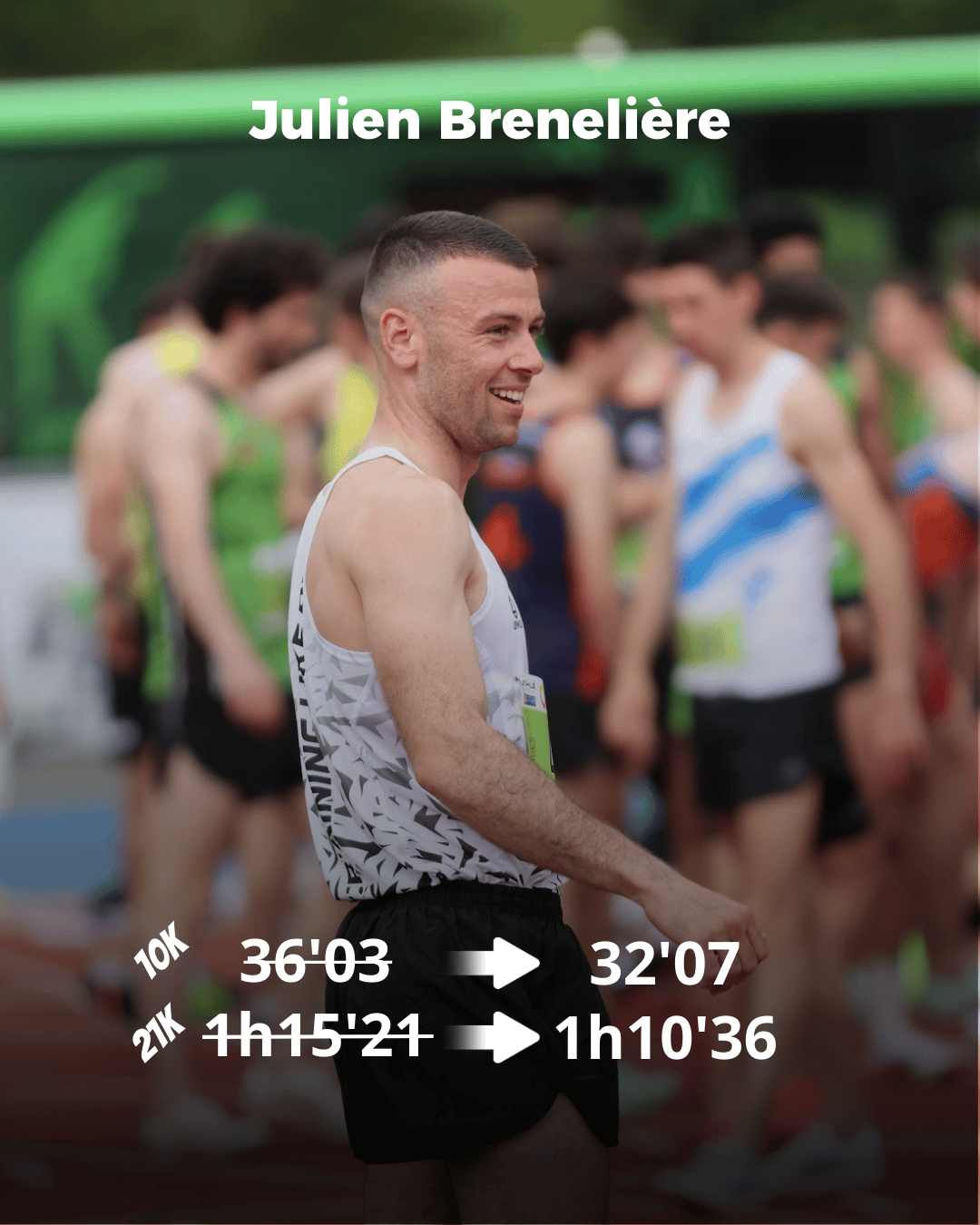 Progression Julien Brenelière